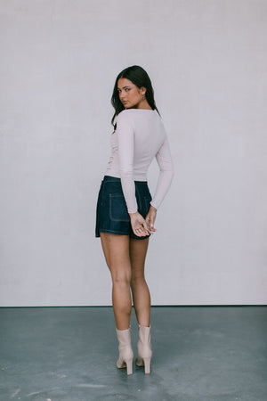 Jayda Skort - Indigo Denim