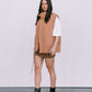 Zeta Quilted Vest - Caramel