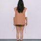 Zeta Quilted Vest - Caramel