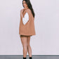 Zeta Quilted Vest - Caramel