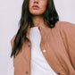 Zeta Quilted Vest - Caramel
