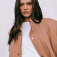 Zeta Quilted Vest - Caramel