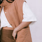 Zeta Quilted Vest - Caramel