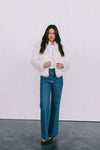 Delilah Faux Fur Jacket - Cream