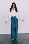 Delilah Faux Fur Jacket - Cream
