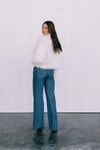 Delilah Faux Fur Jacket - Cream