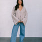 Demi Cardigan - Mushroom
