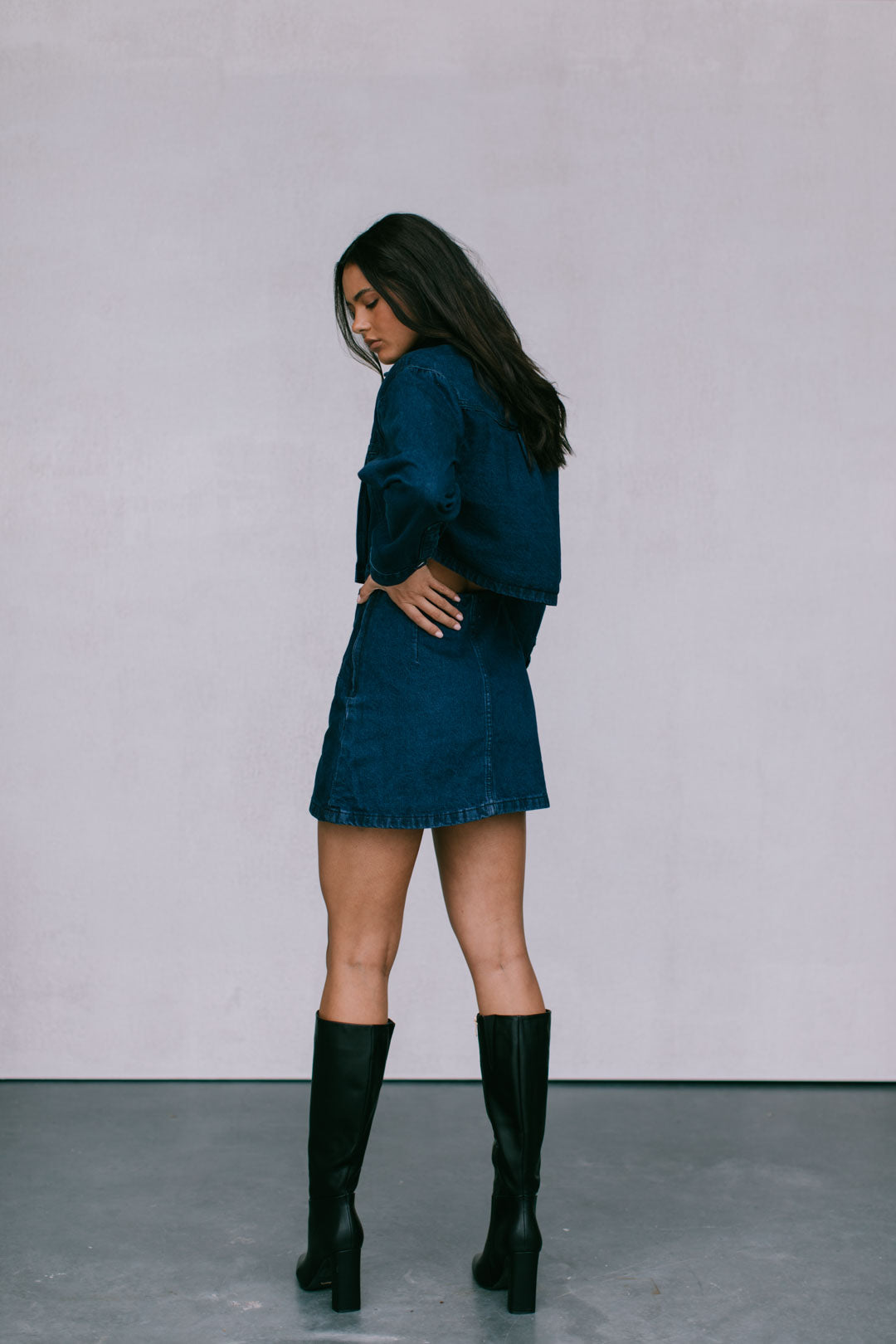 COMING SOON - Harlan Skirt - Indigo Denim