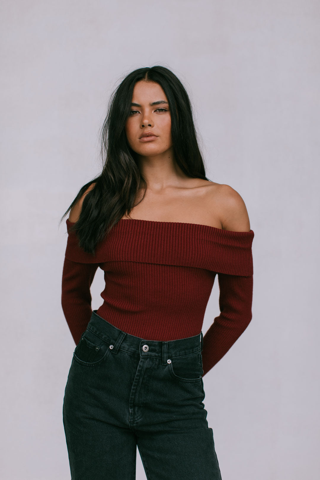 Rachel Jeans Black Washed Denim