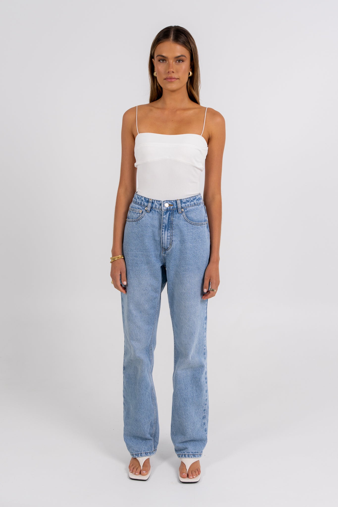 Embley Slim Leg Jean Light Vintage