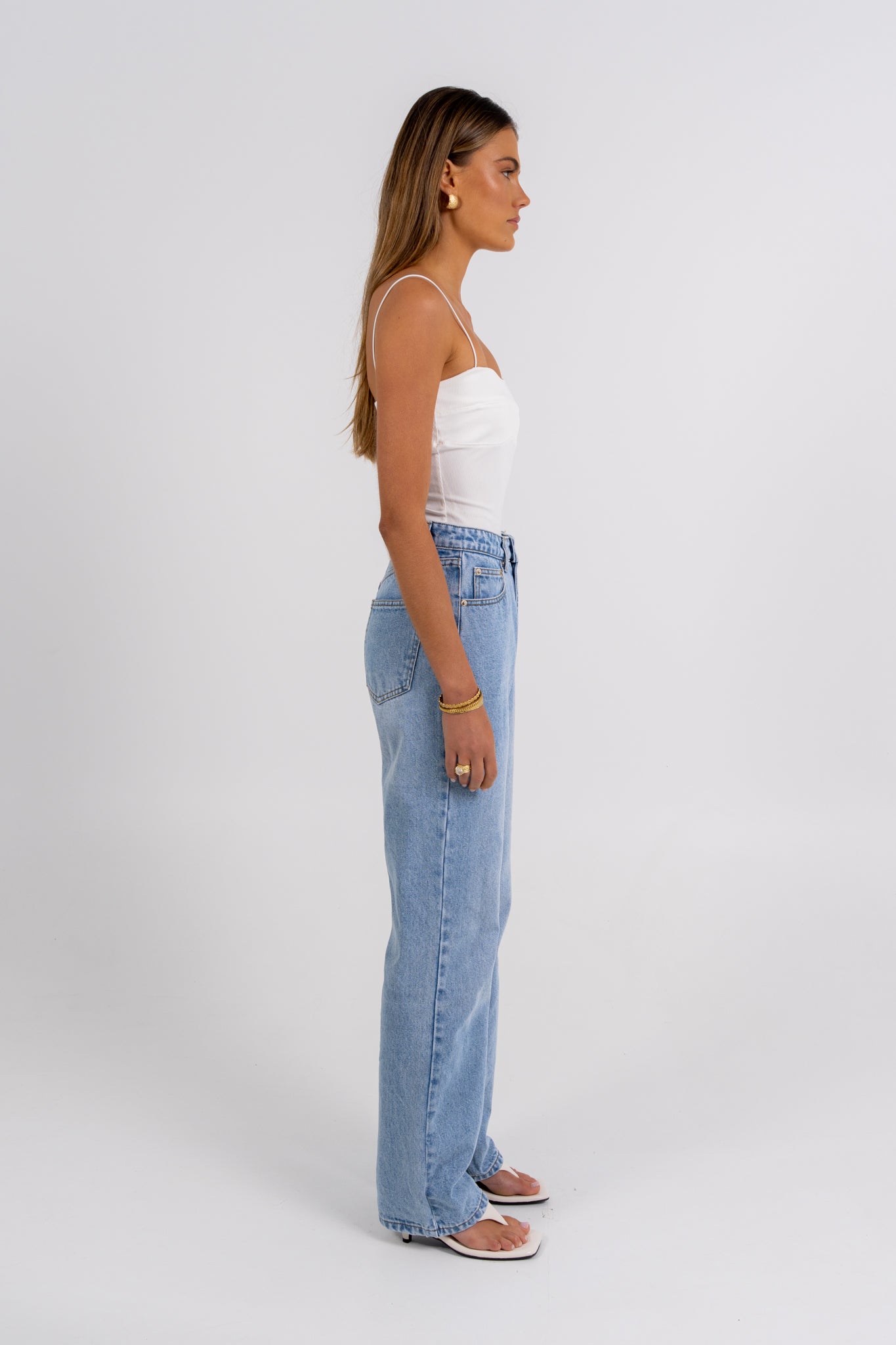 Embley Slim Leg Jean Light Vintage