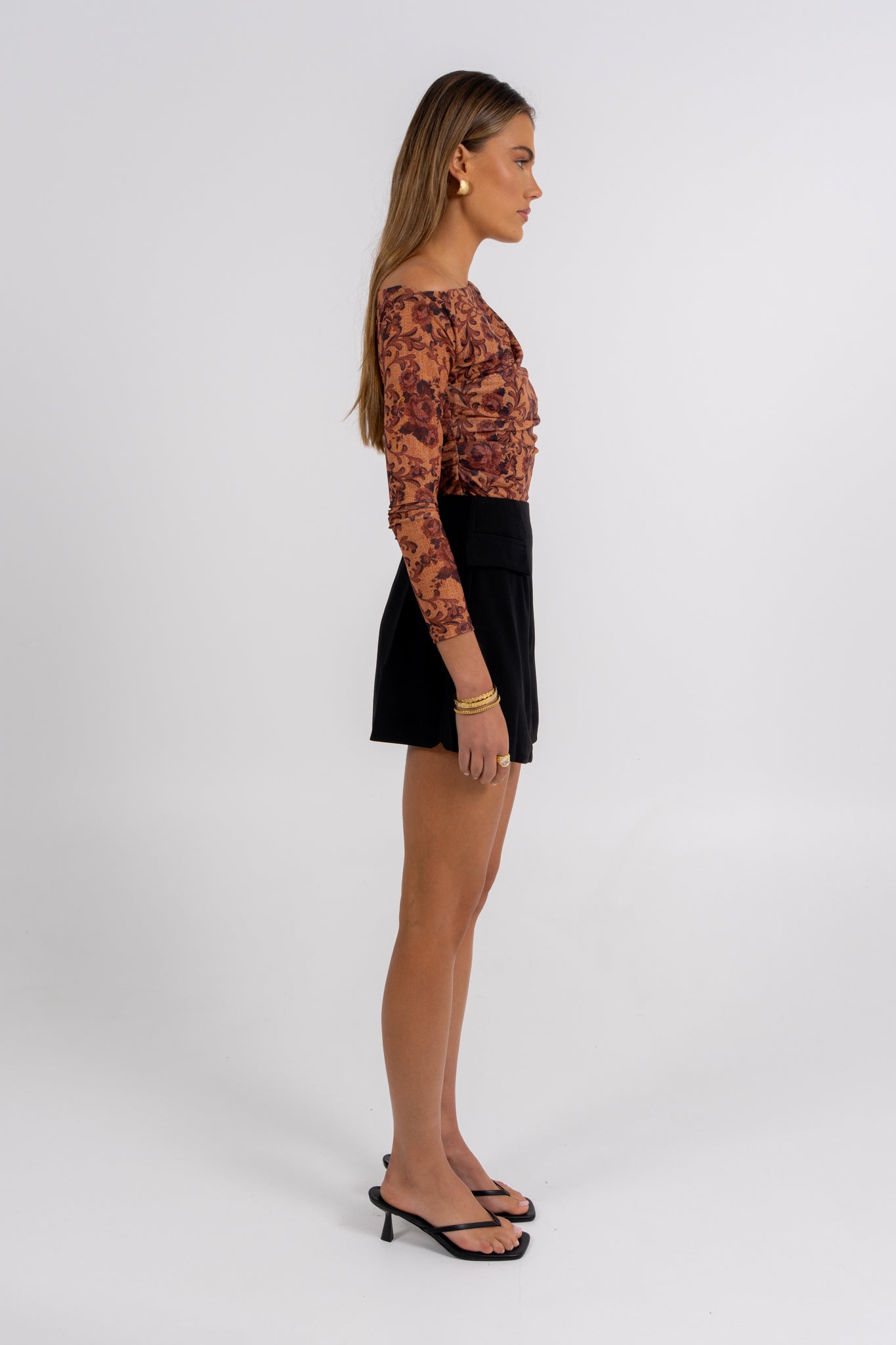 Sioban Top Heirloom Print