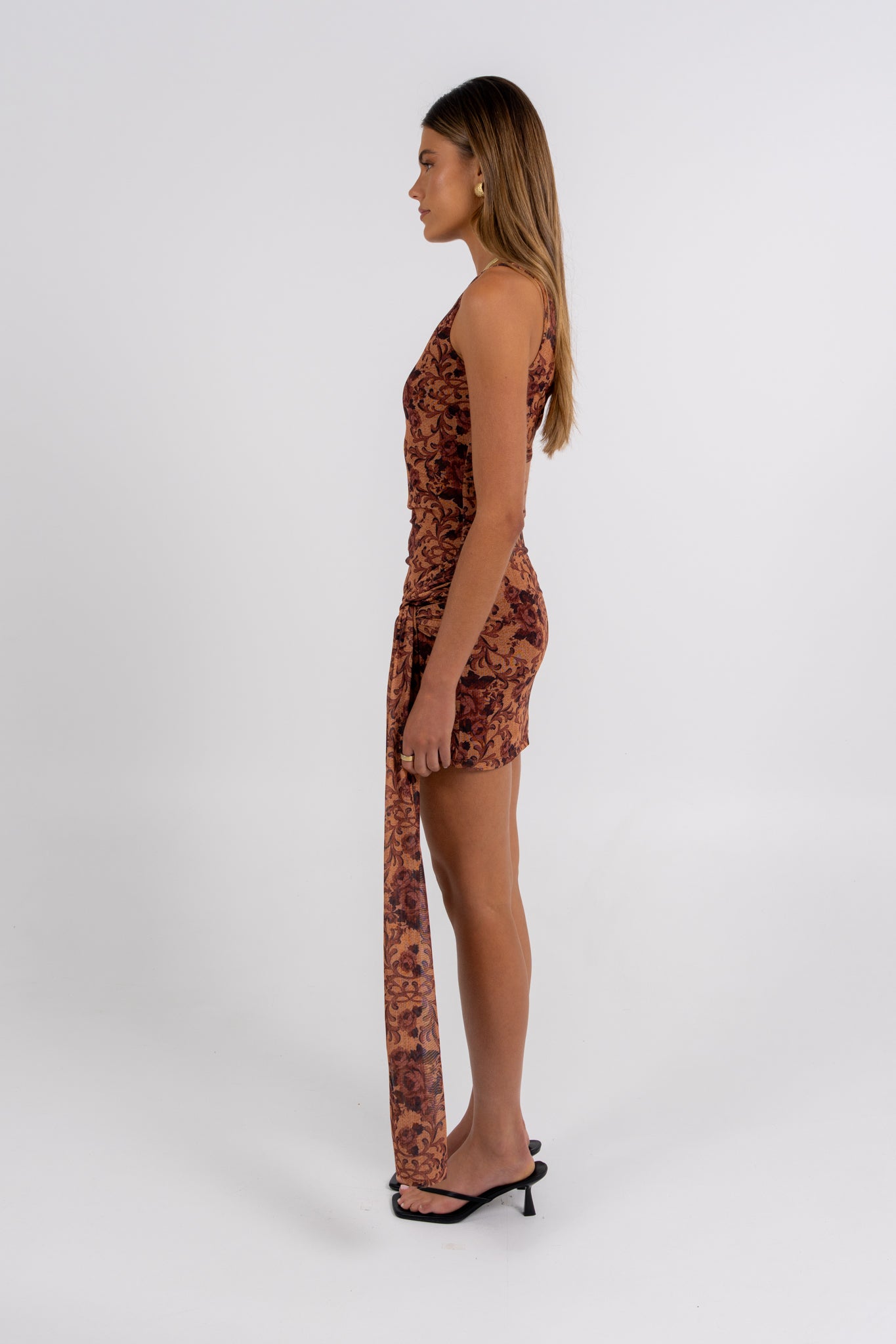 Misha Mini Dress Heirloom Print