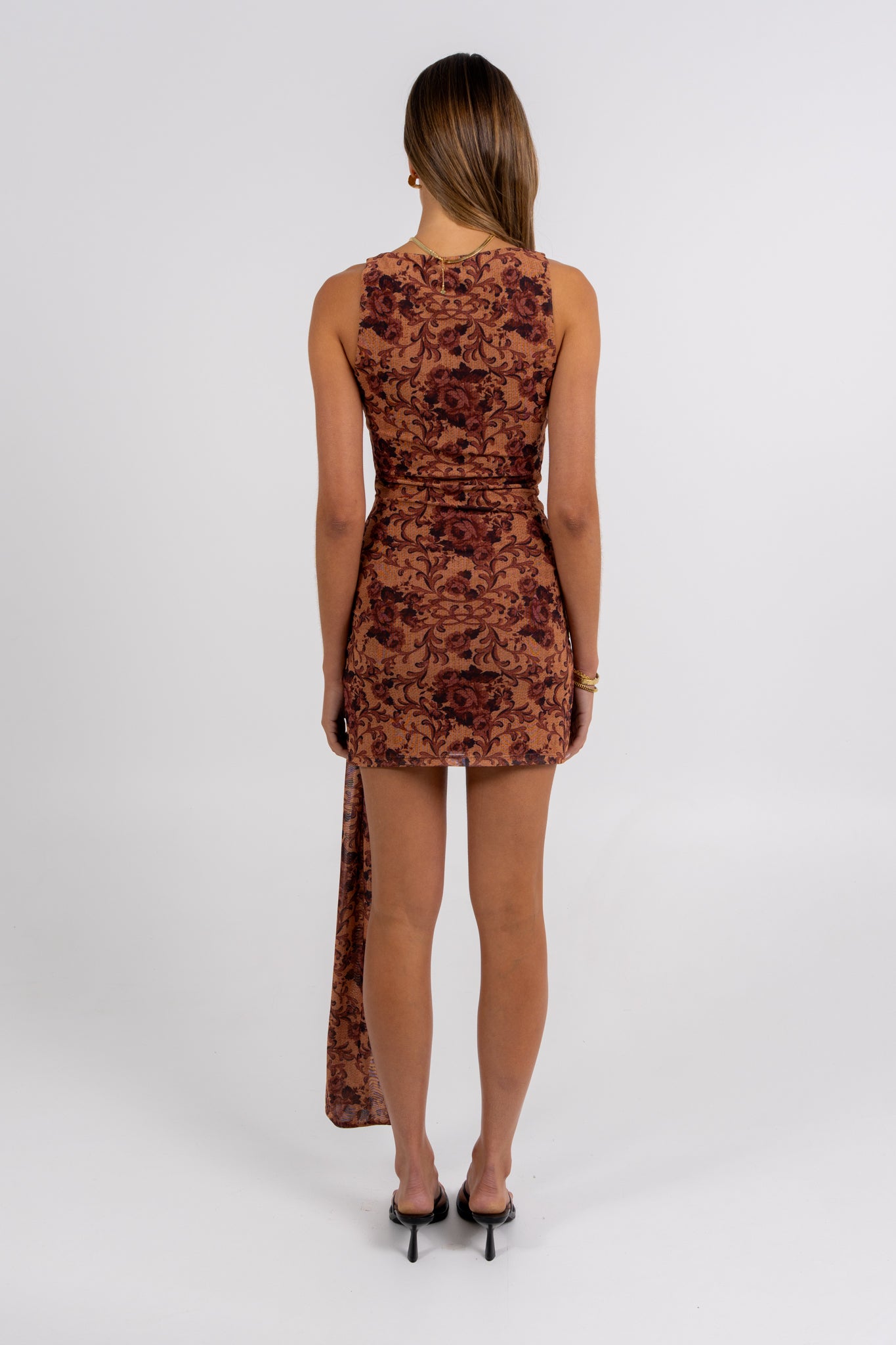 Misha Mini Dress Heirloom Print