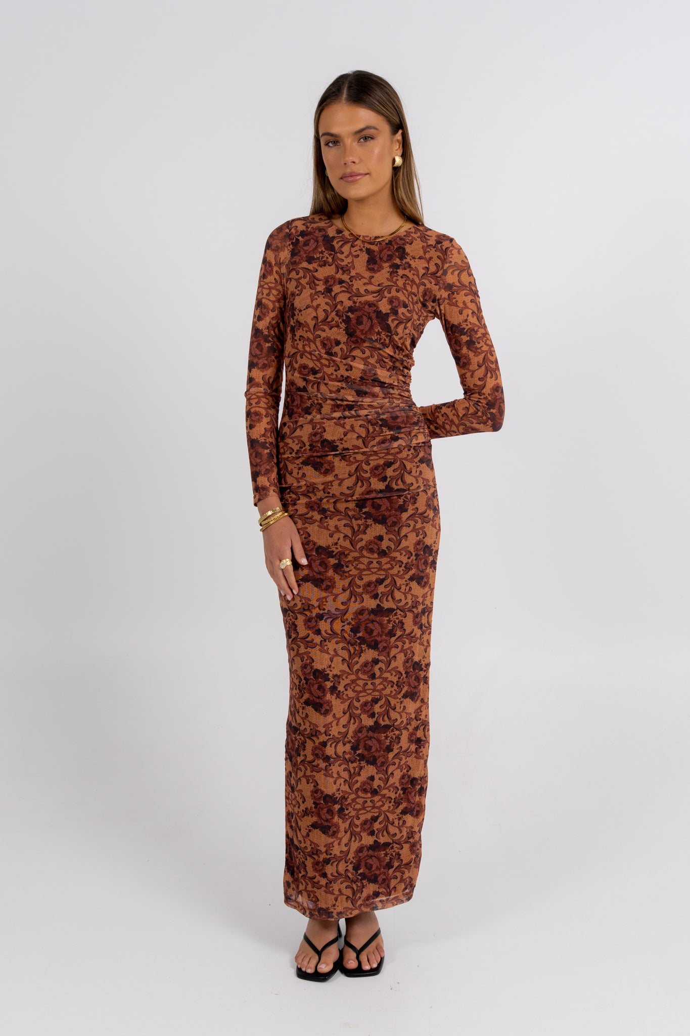 Helena Maxi Dress Heirloom Print