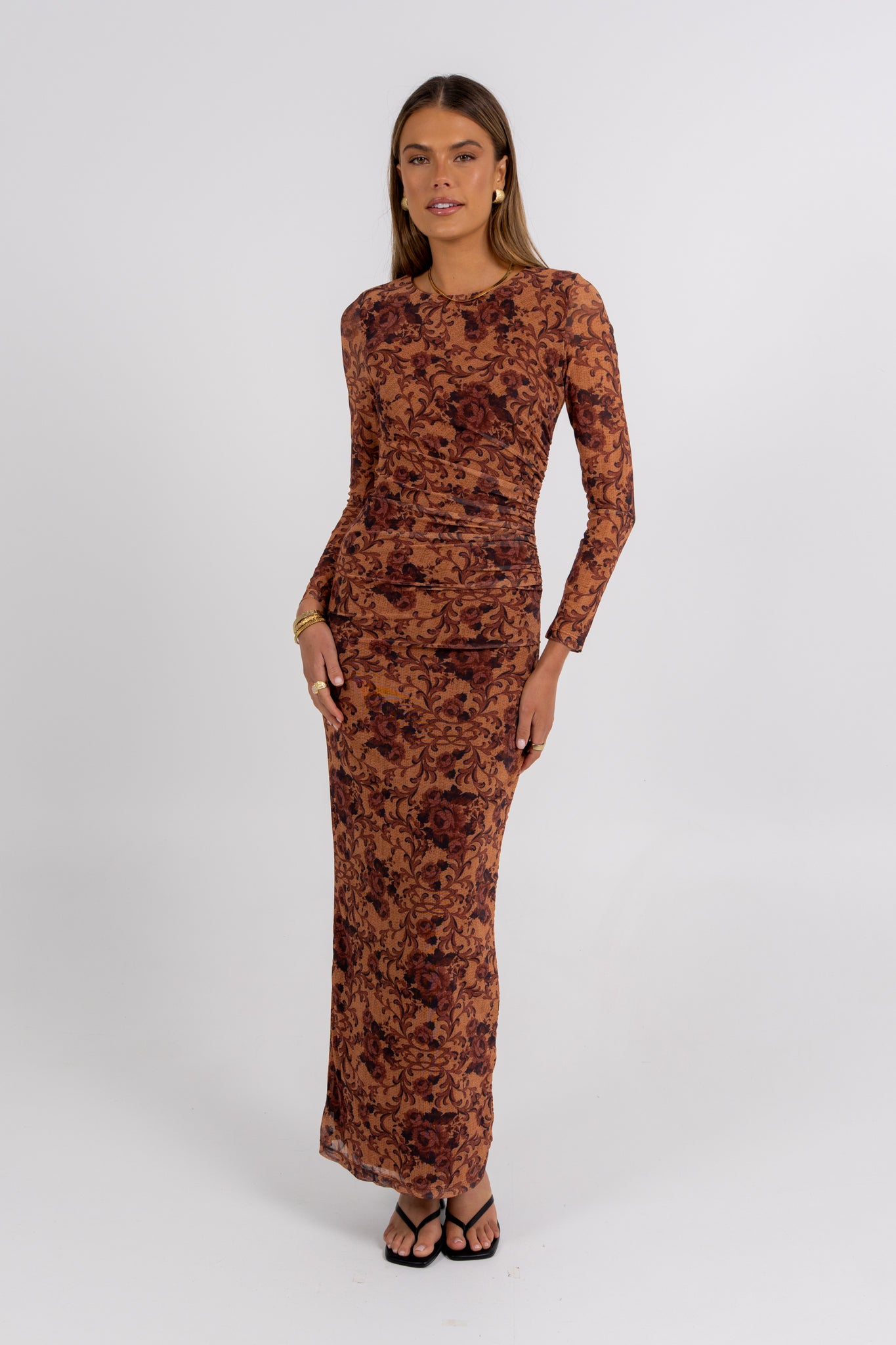 Helena Maxi Dress Heirloom Print