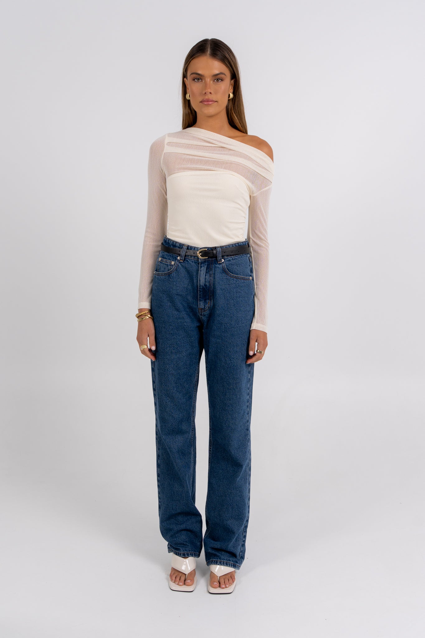 PRE ORDER Claire Top Cream