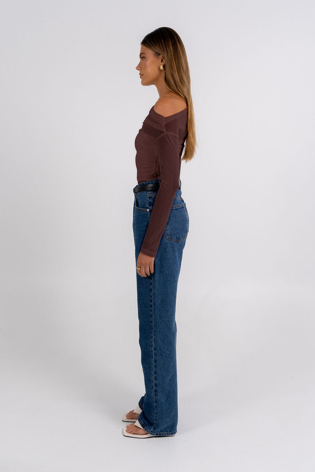 PRE ORDER Claire Top Chocolate