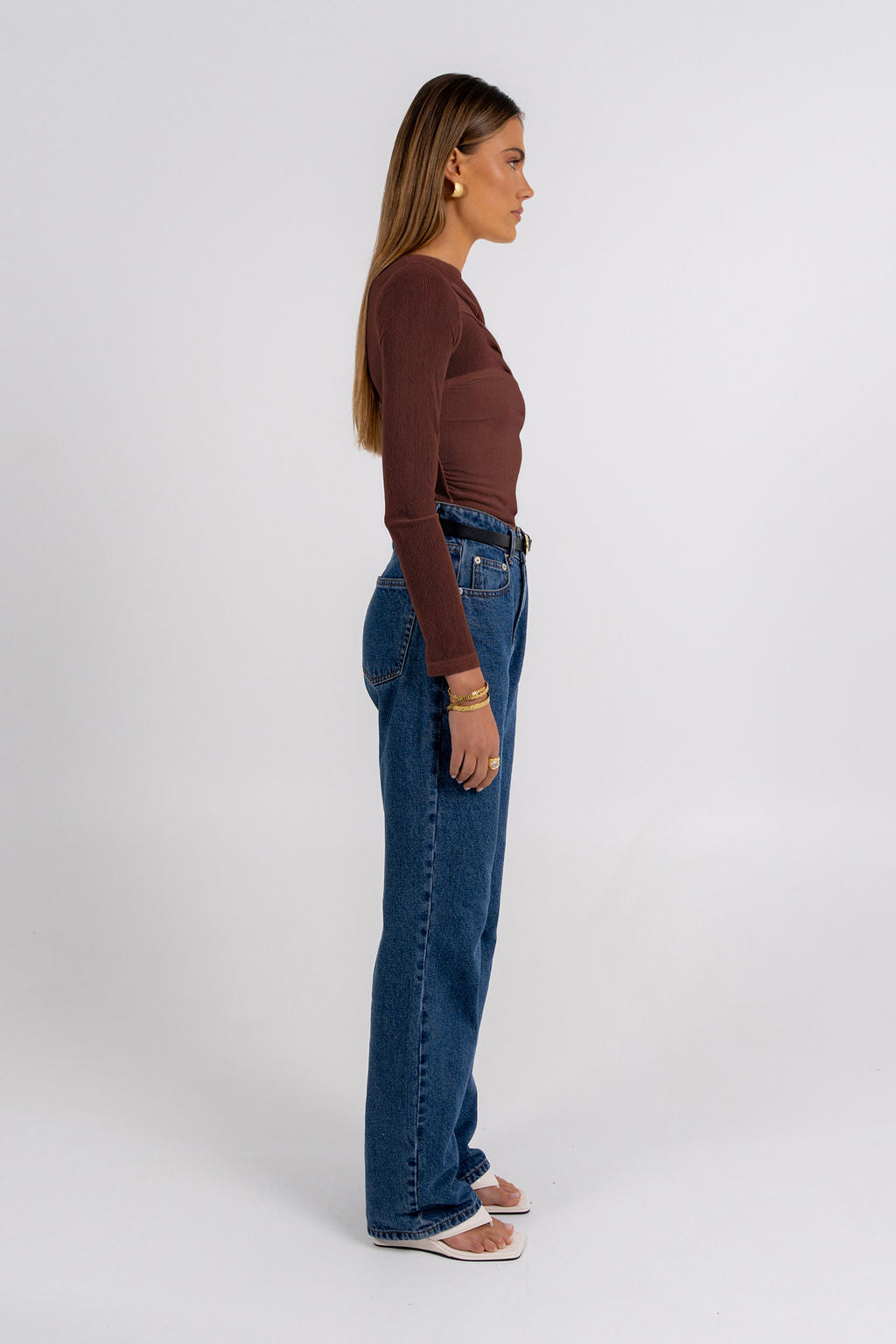 PRE ORDER Claire Top Chocolate