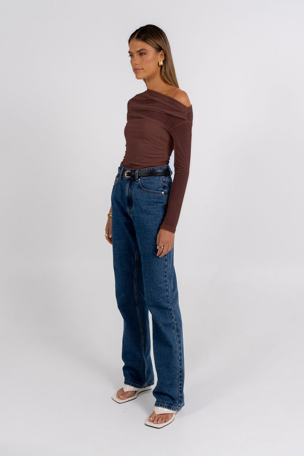 PRE ORDER Claire Top Chocolate