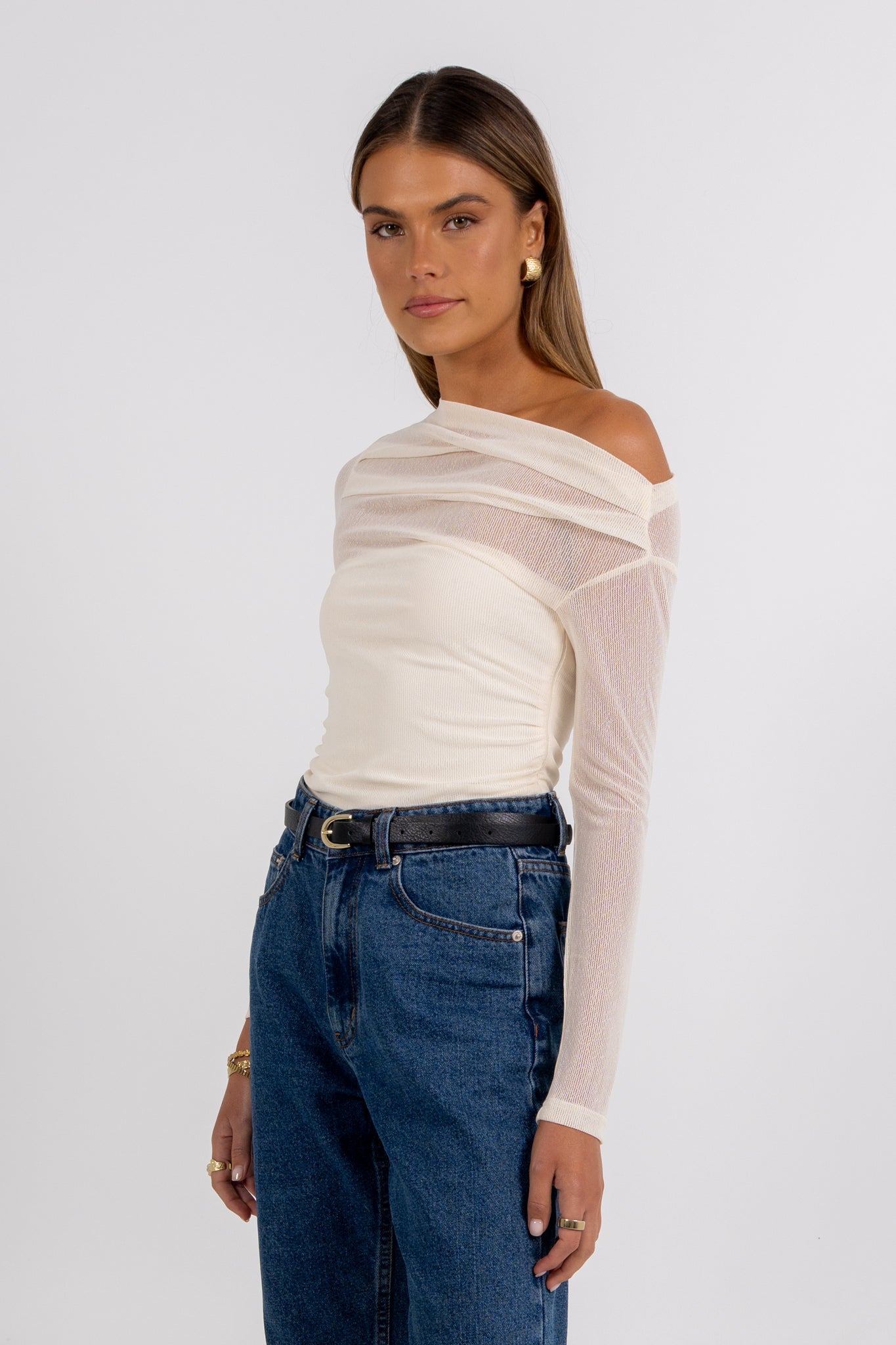 PRE ORDER Claire Top Cream