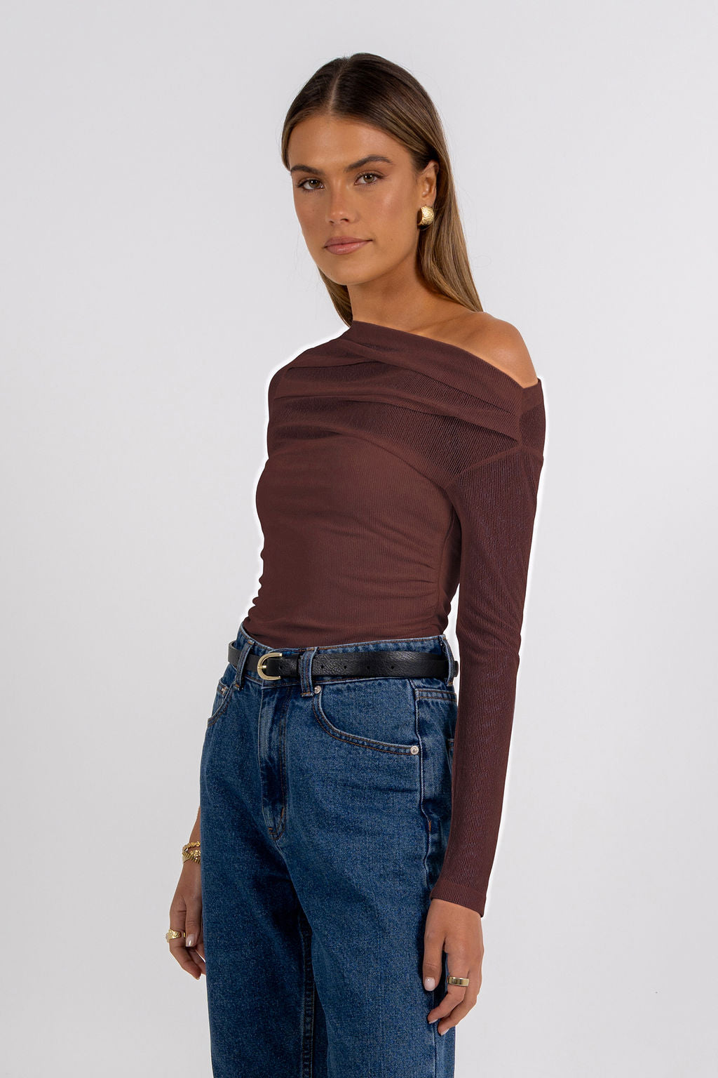 PRE ORDER Claire Top Chocolate
