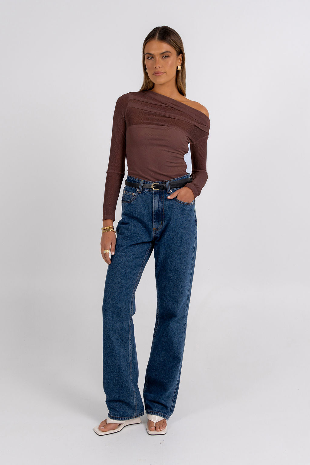 PRE ORDER Claire Top Chocolate
