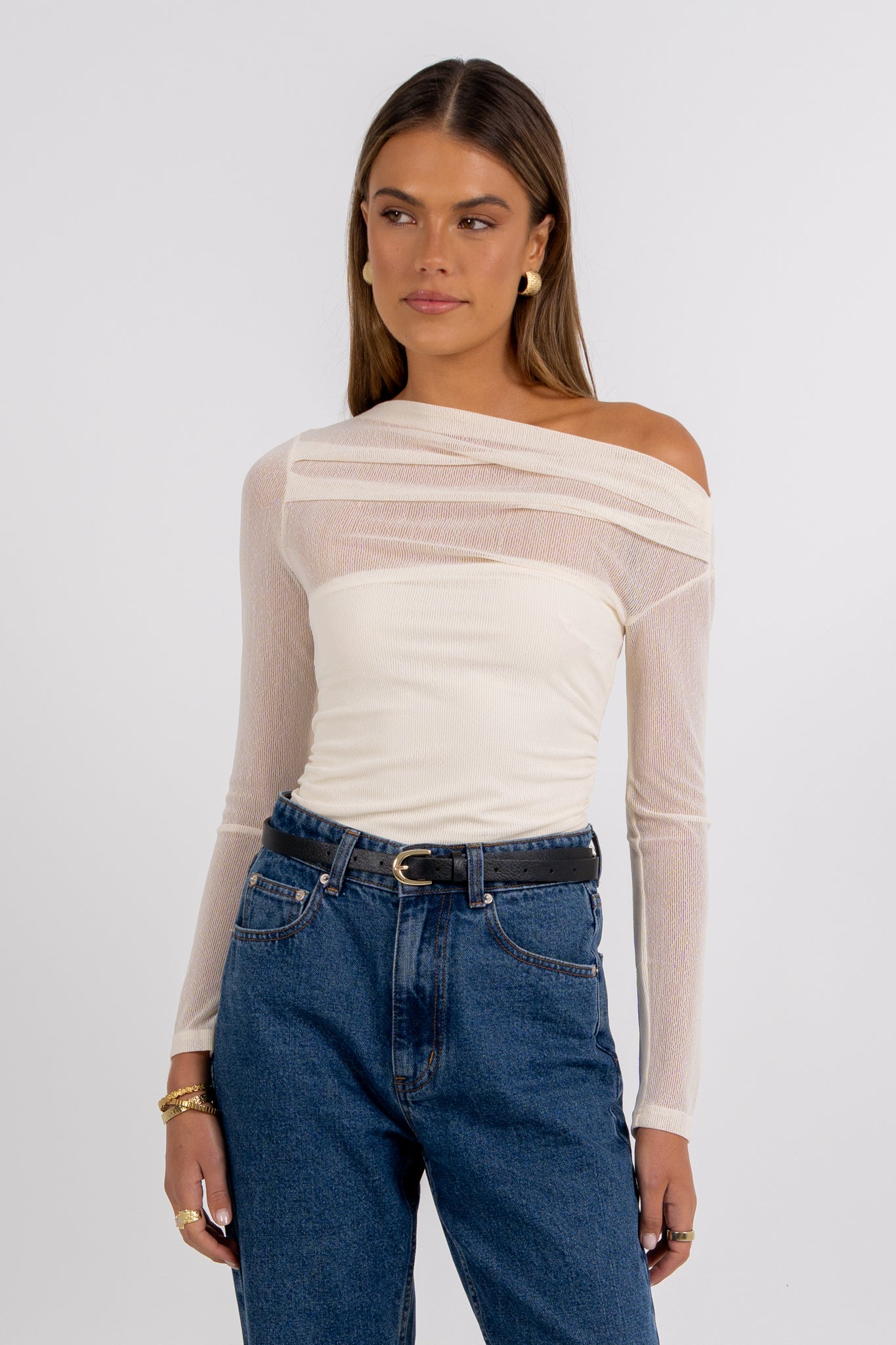 PRE ORDER Claire Top Cream