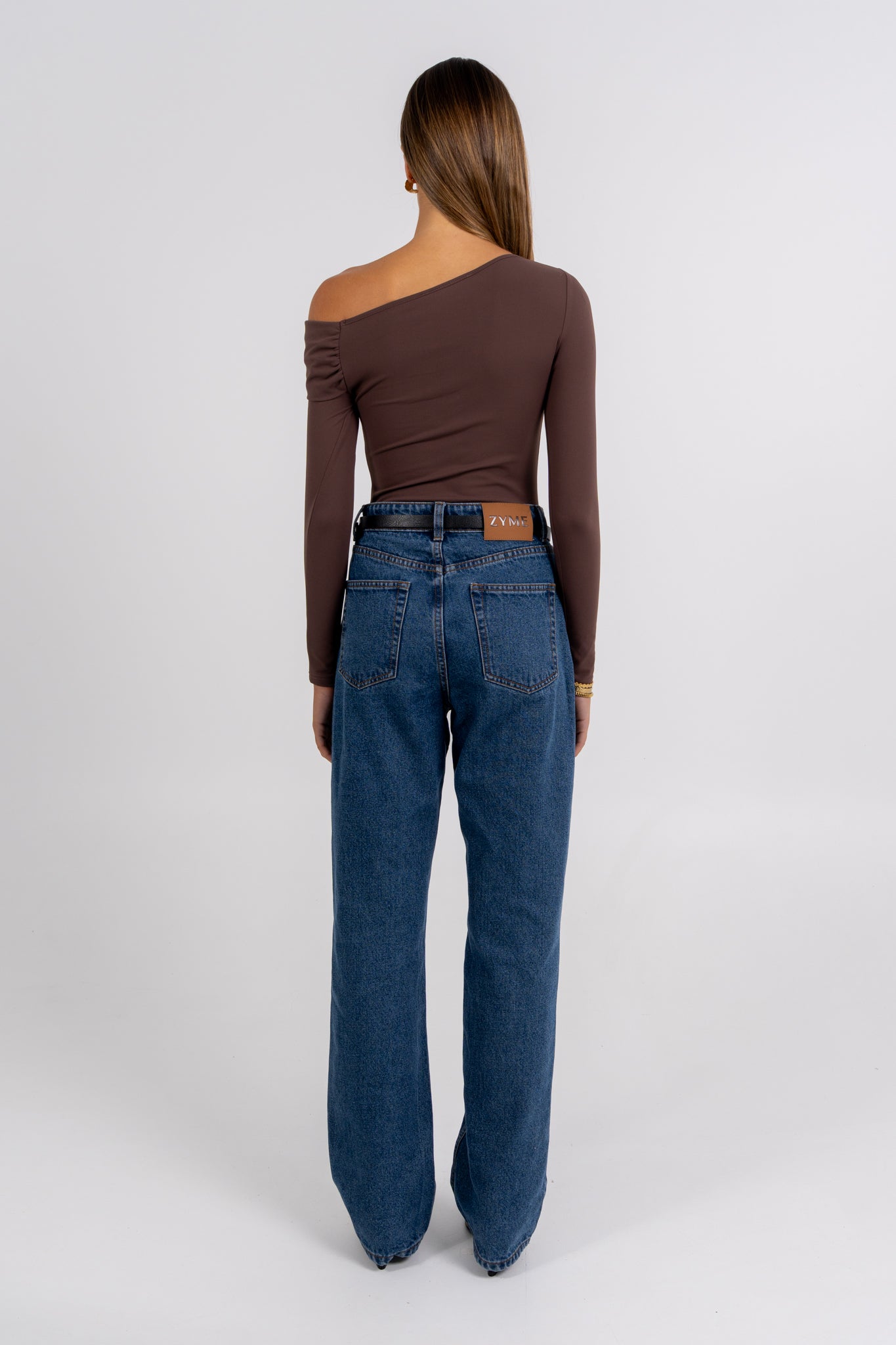 PRE ORDER Juliette Long Sleeve Bodysuit Chocolate