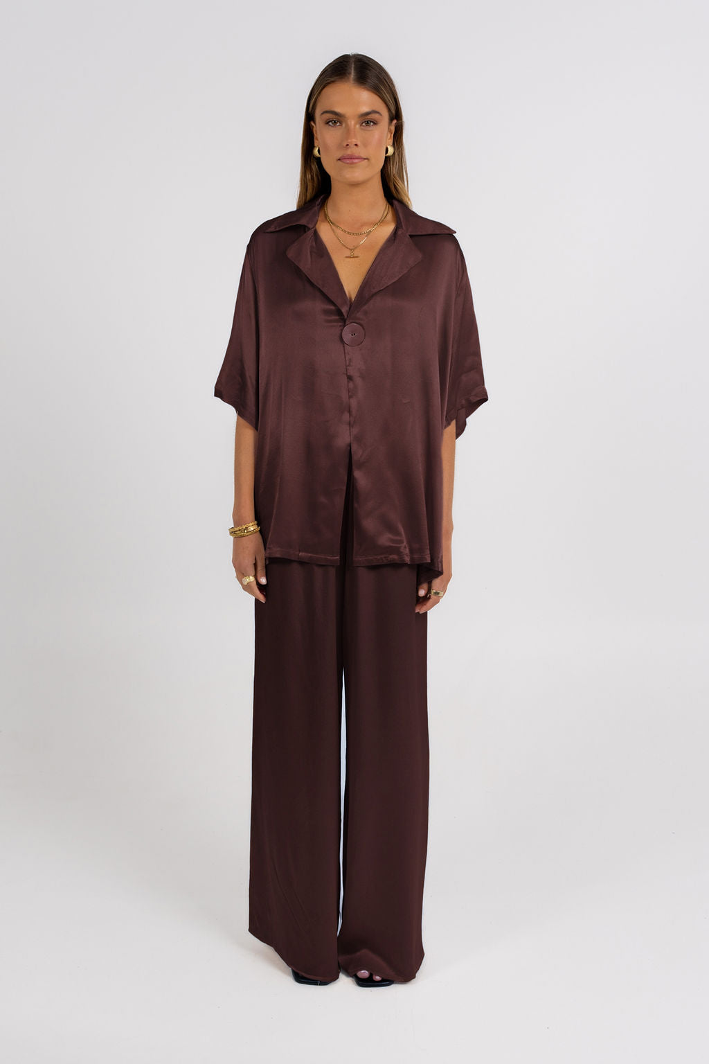 Francesca Shirt Chocolate