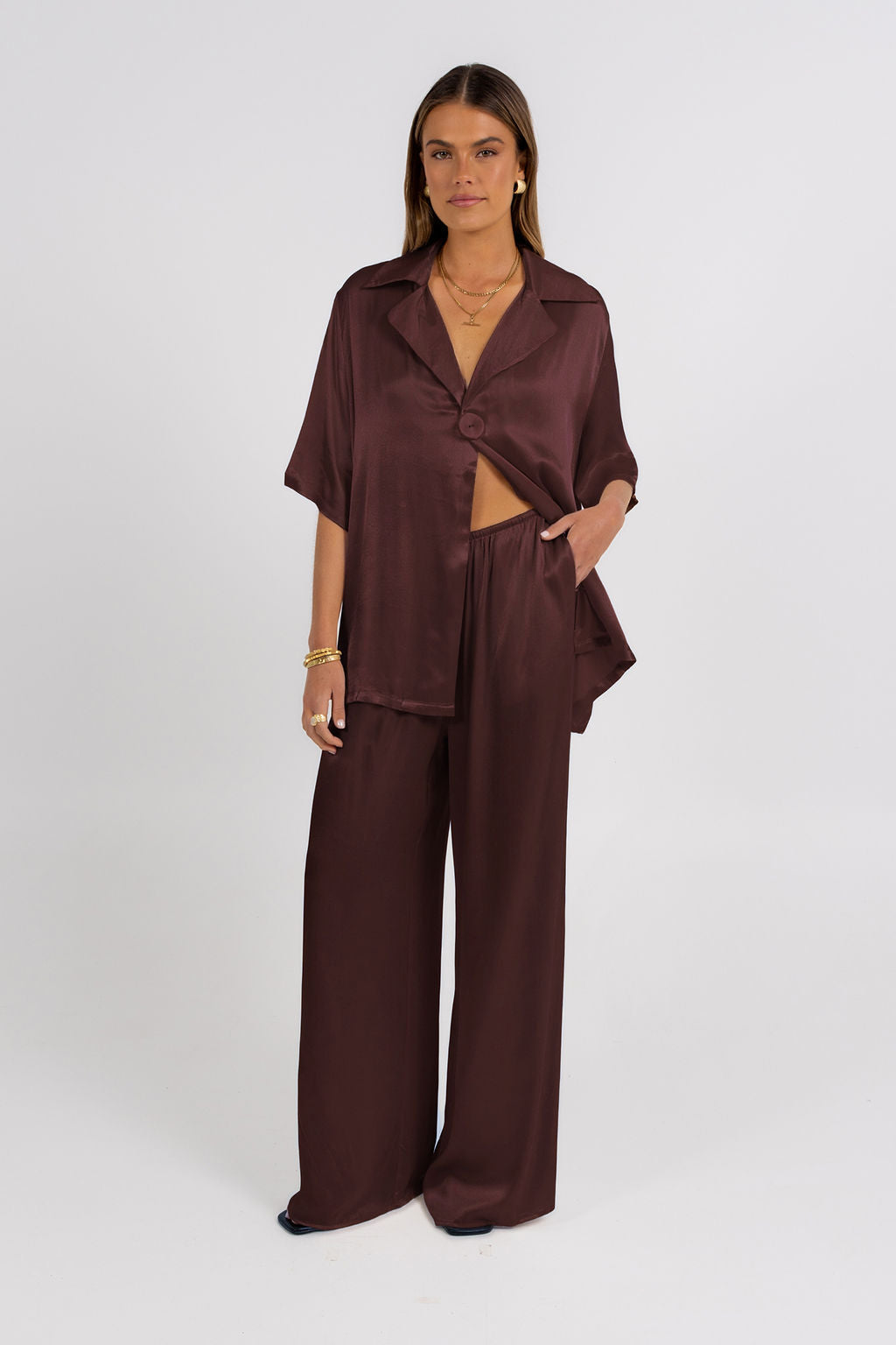 Eve Pants Chocolate
