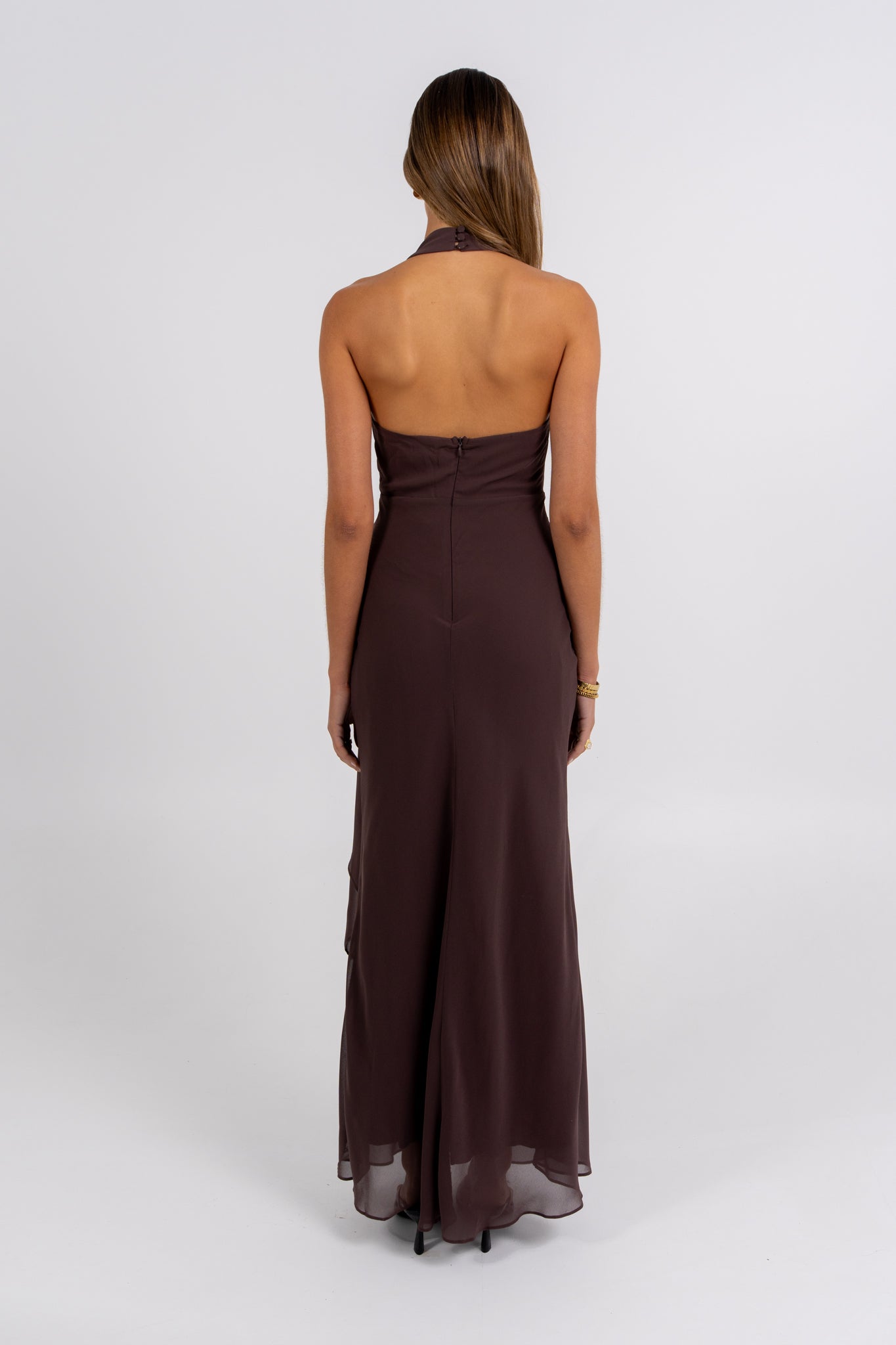 Rory Maxi Dress Chocolate