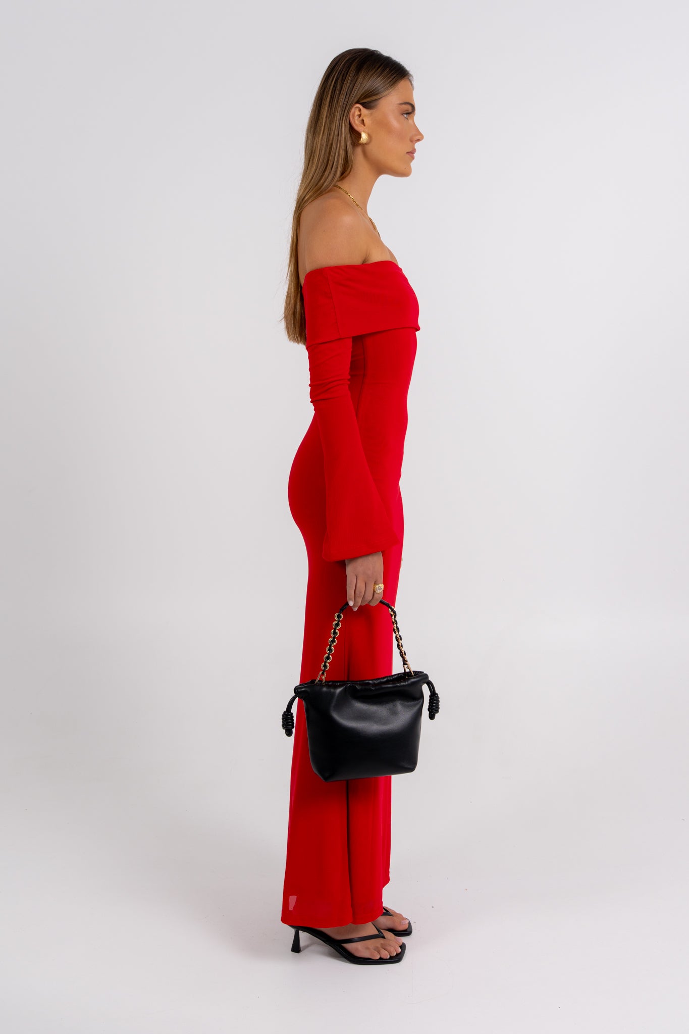 Ultima Maxi Dress Red