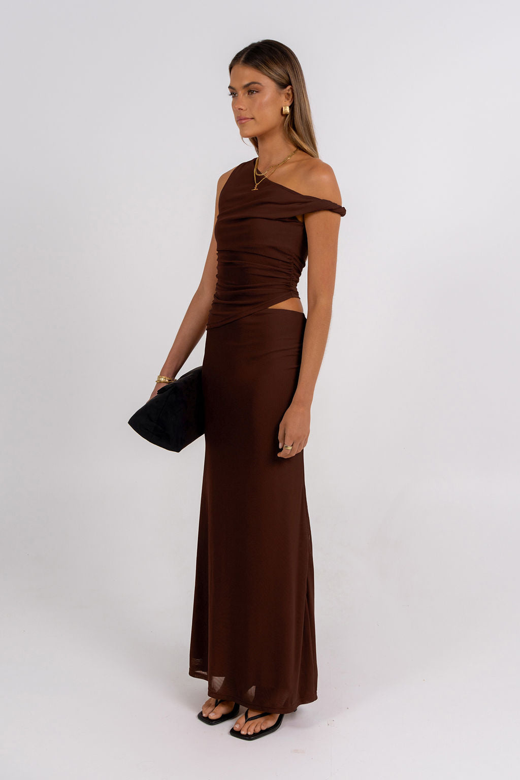 Karter Maxi Dress Chocolate