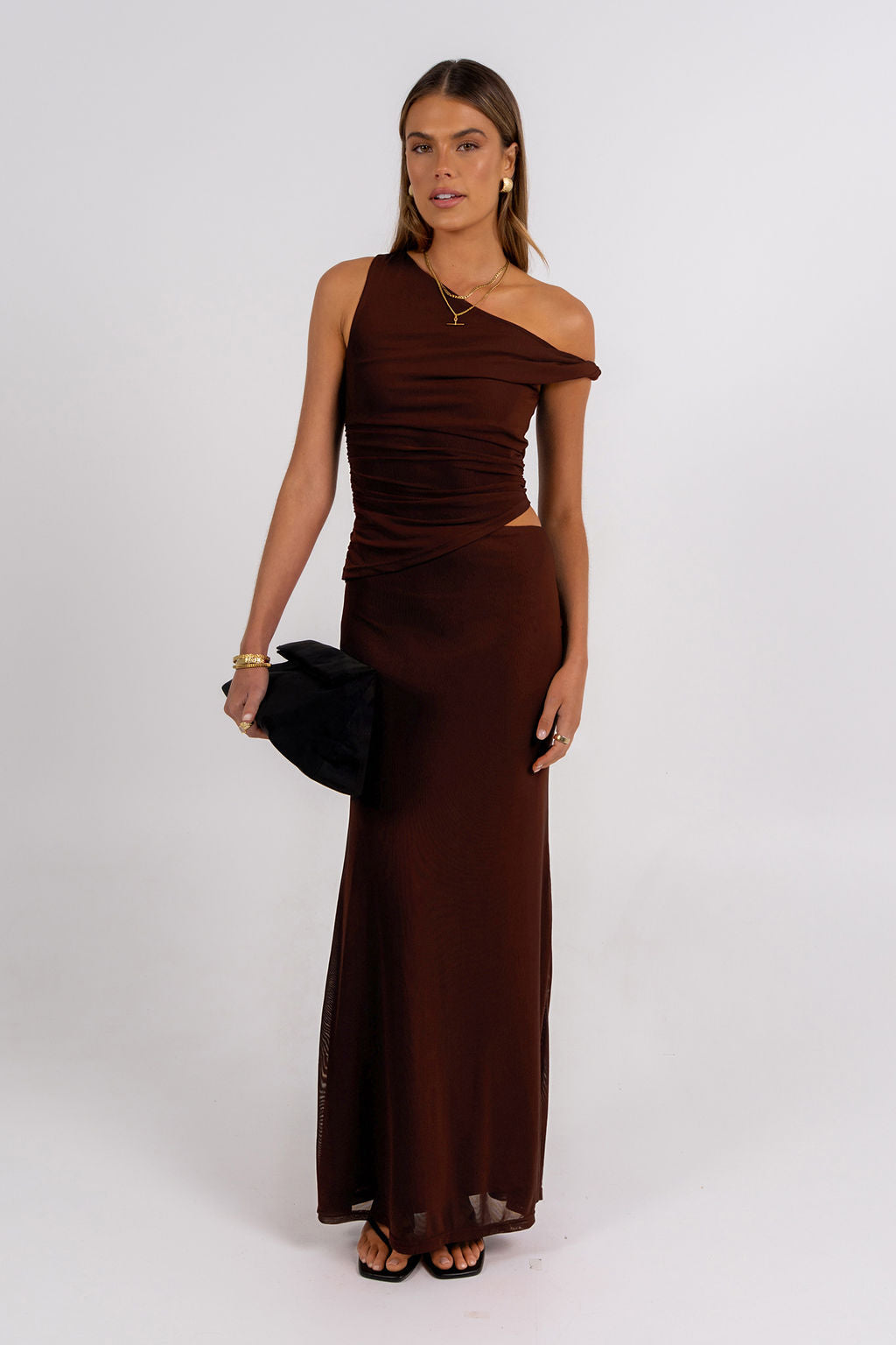 Karter Maxi Dress Chocolate