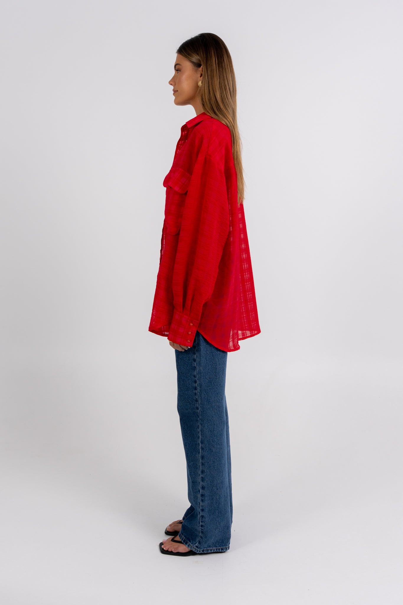 Elka Shirt Red