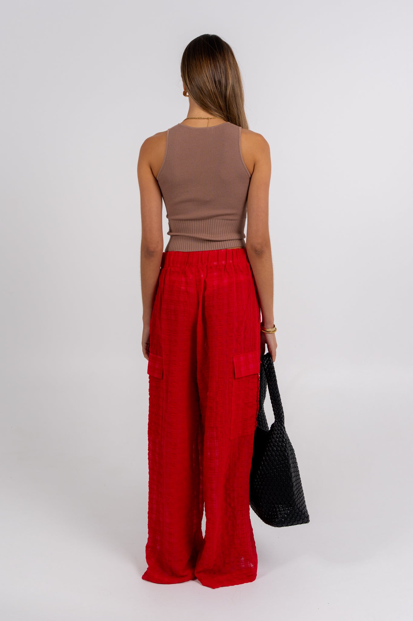 Brielle Pant Red