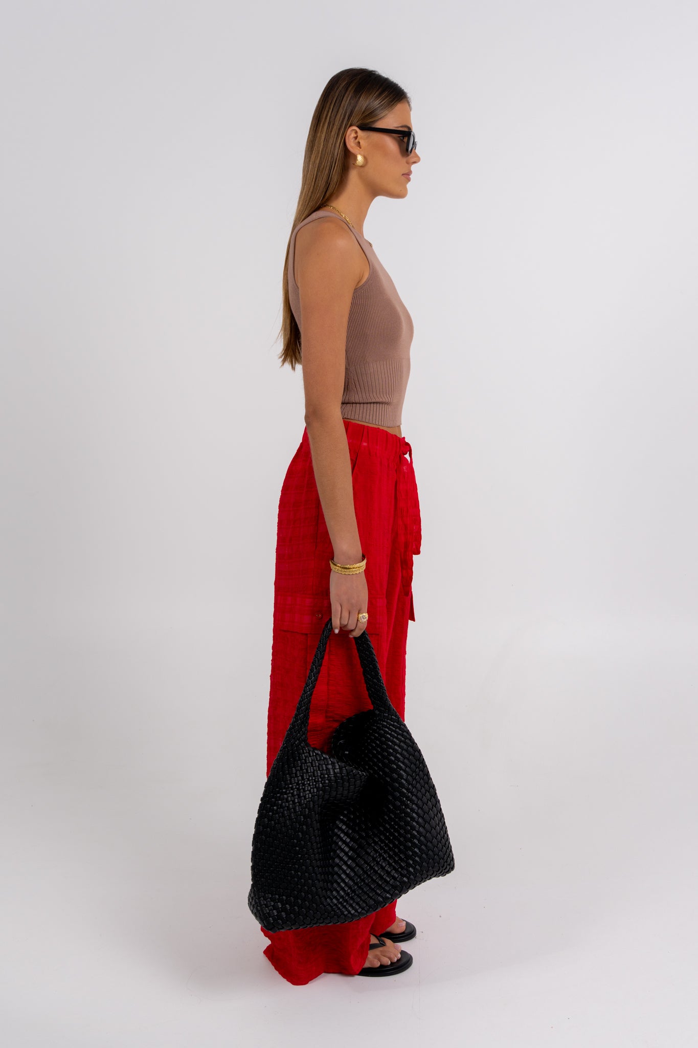 Brielle Pant Red