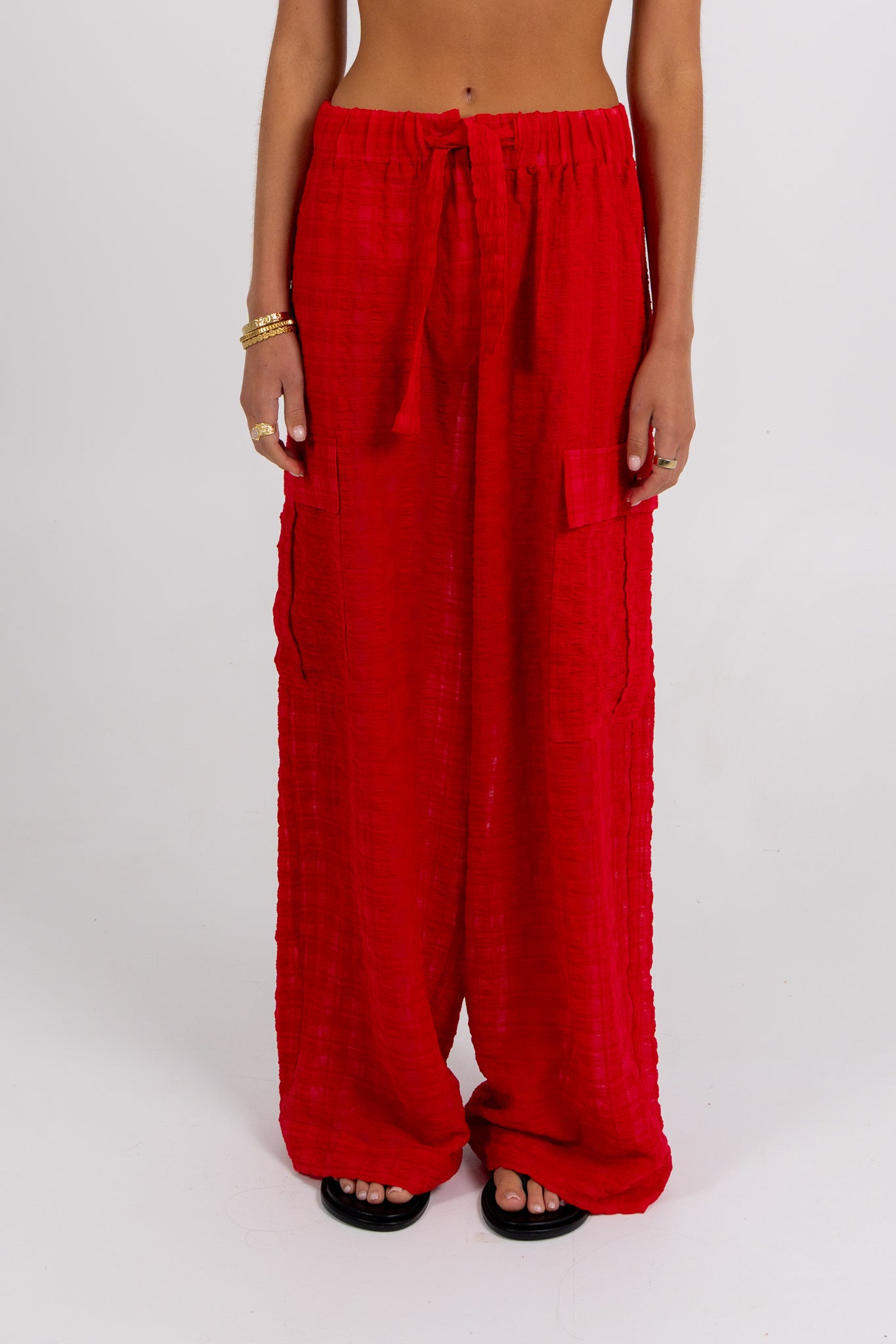 Brielle Pant Red