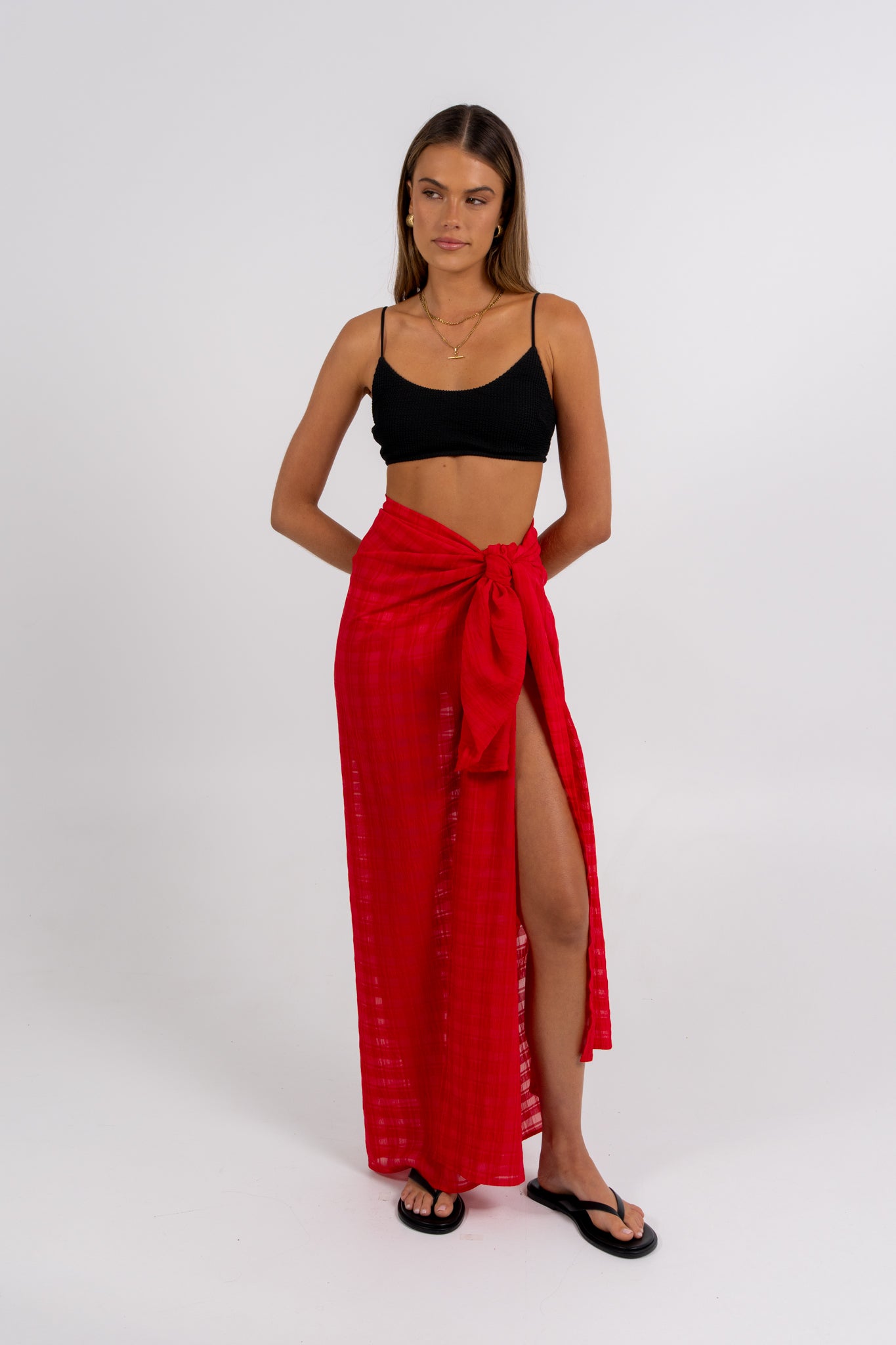Tasha Pareo Red