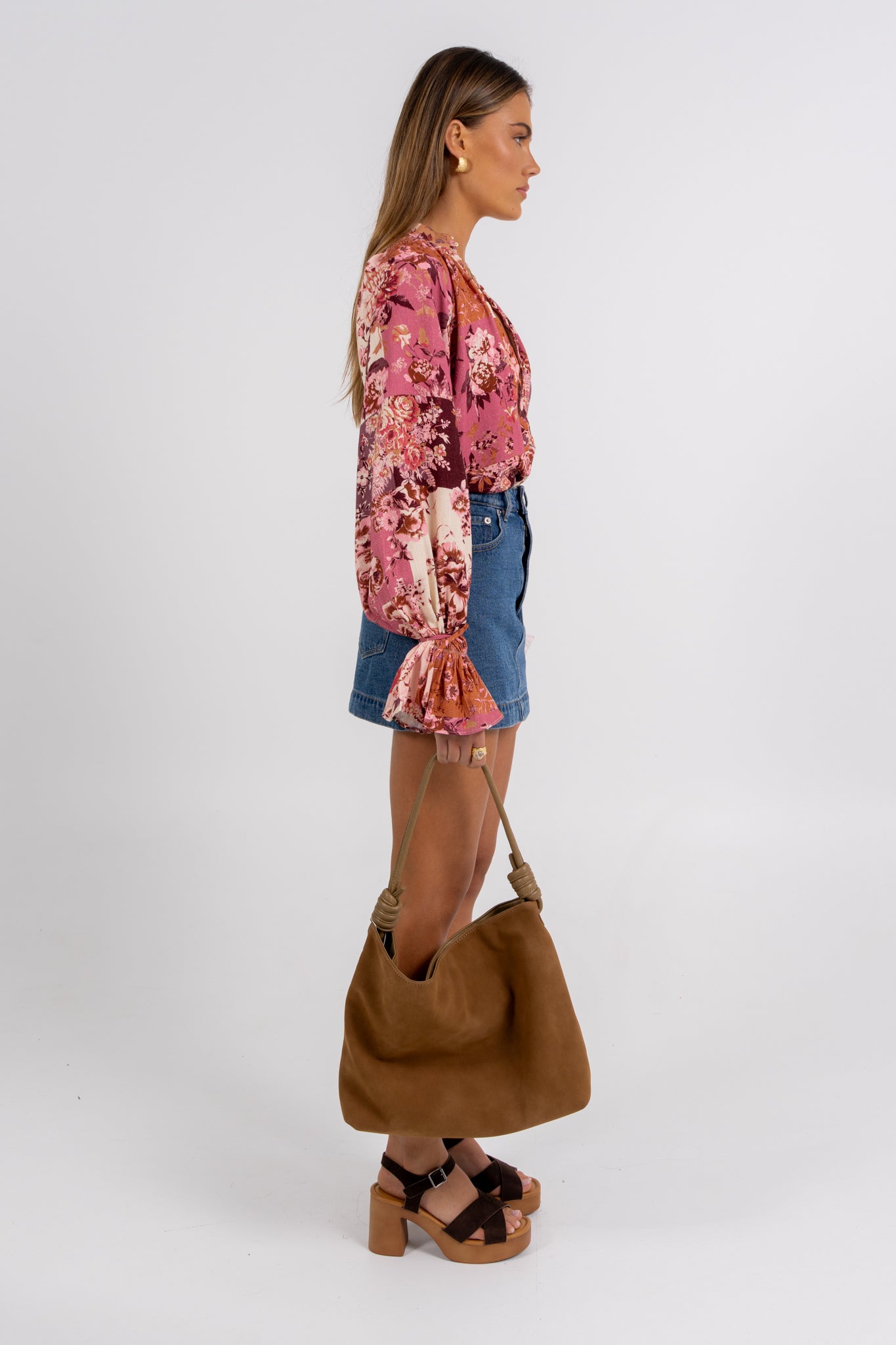 Undina Blouse Fleur Print