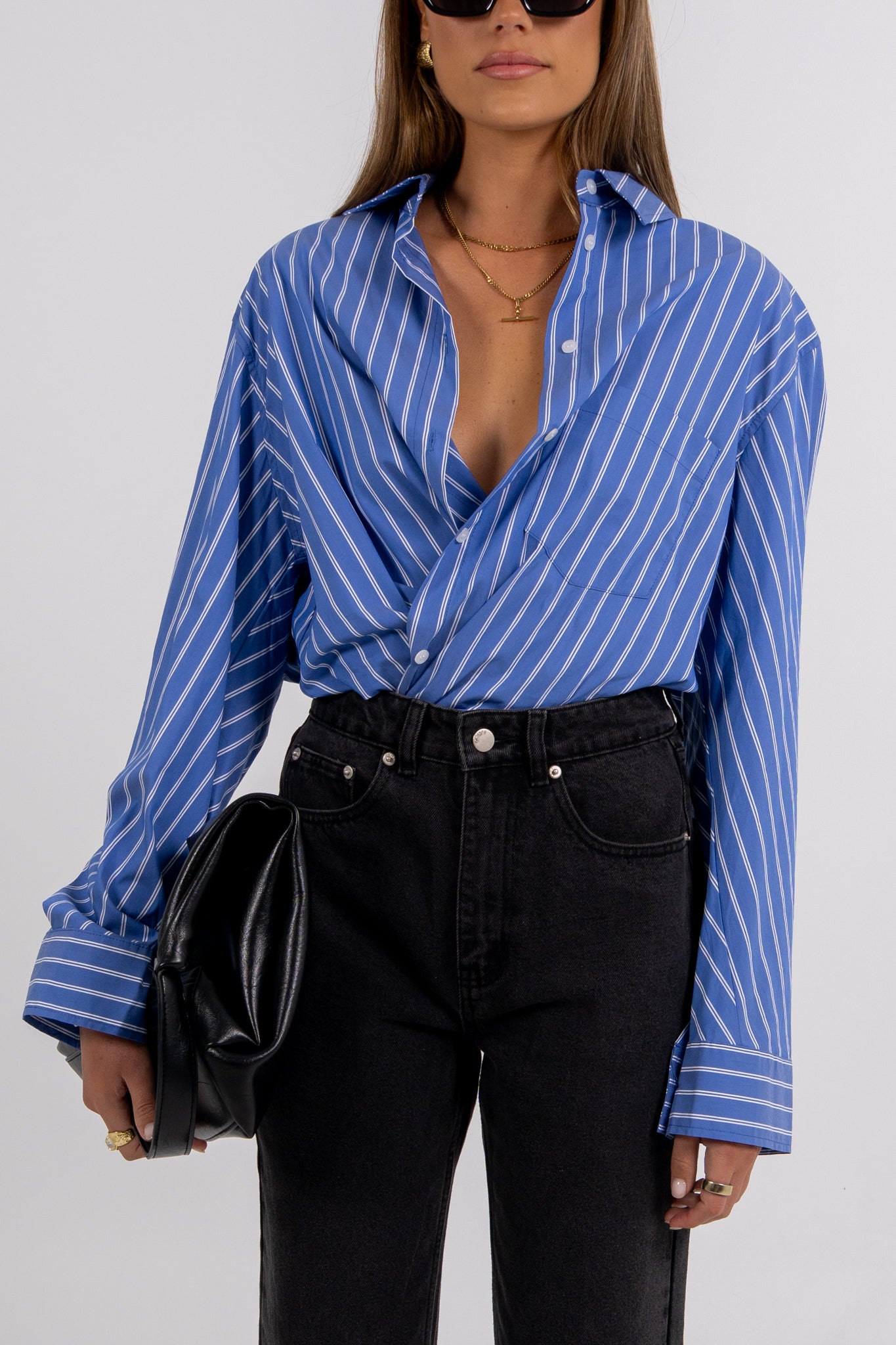 Oliver Shirt White Stripe