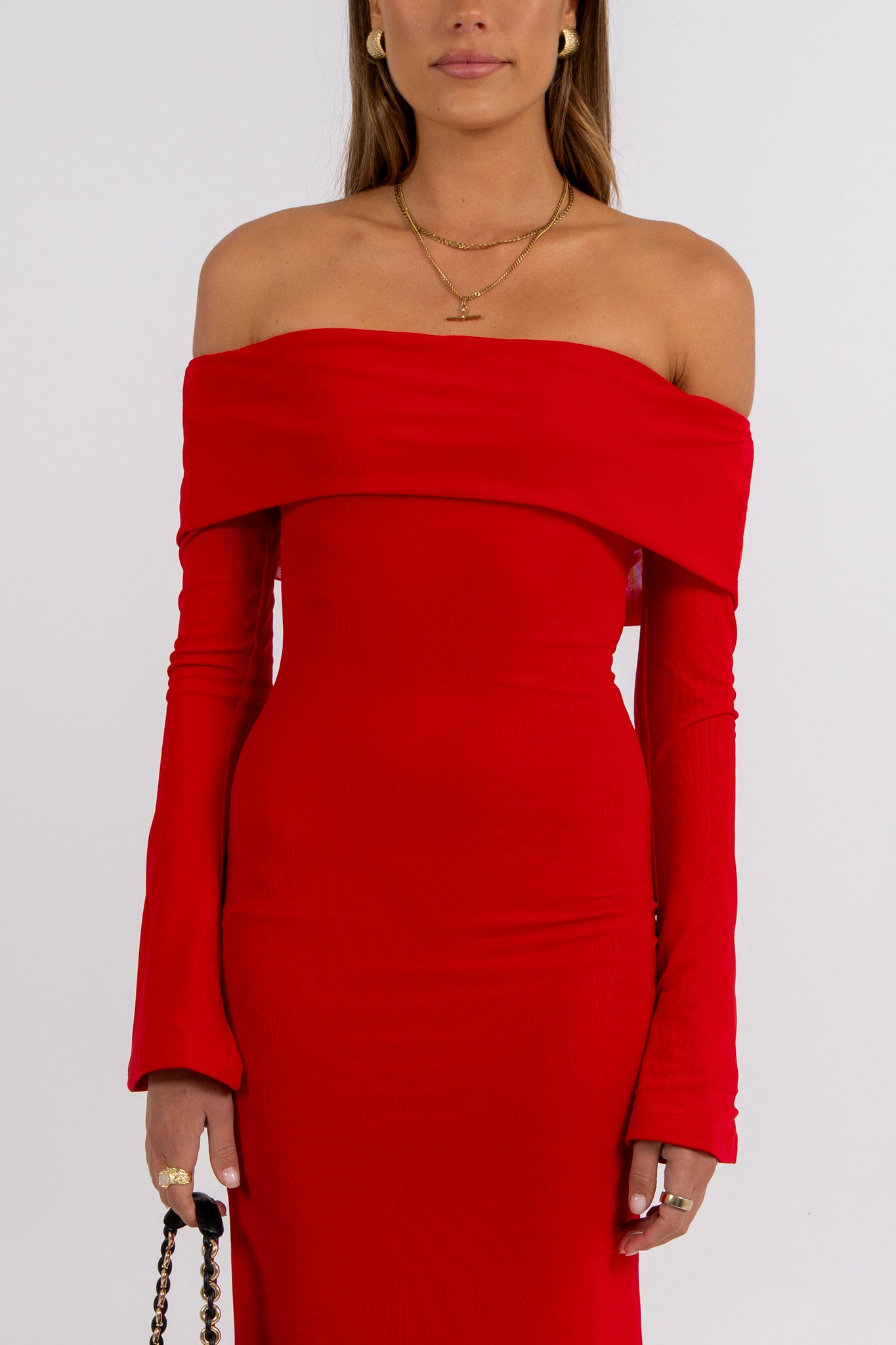 Ultima Maxi Dress Red