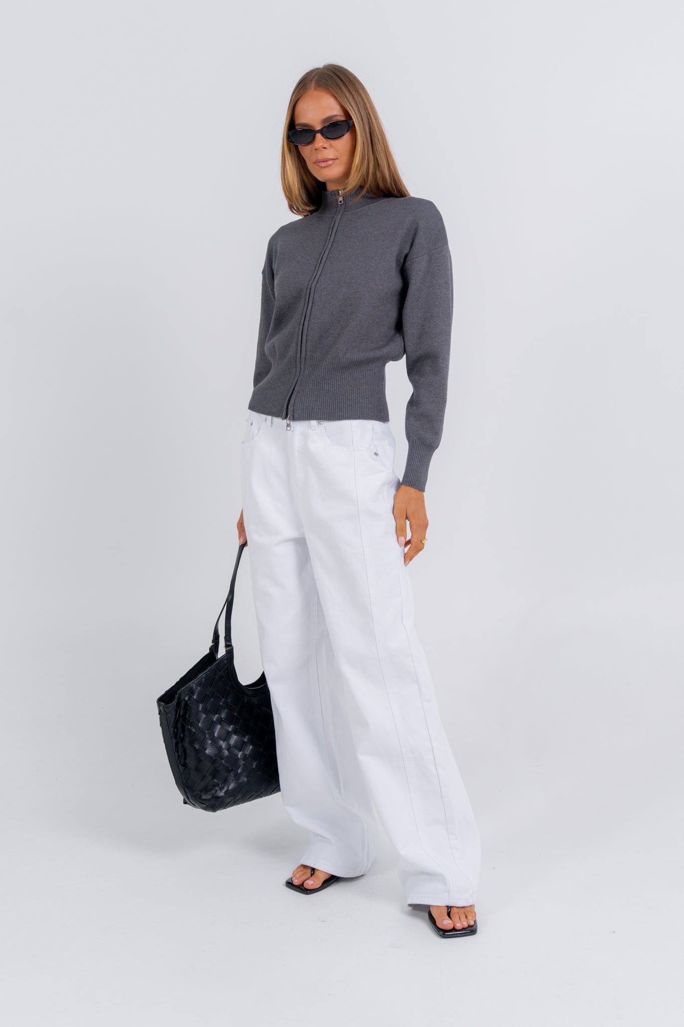 Lexi Cardigan Charcoal