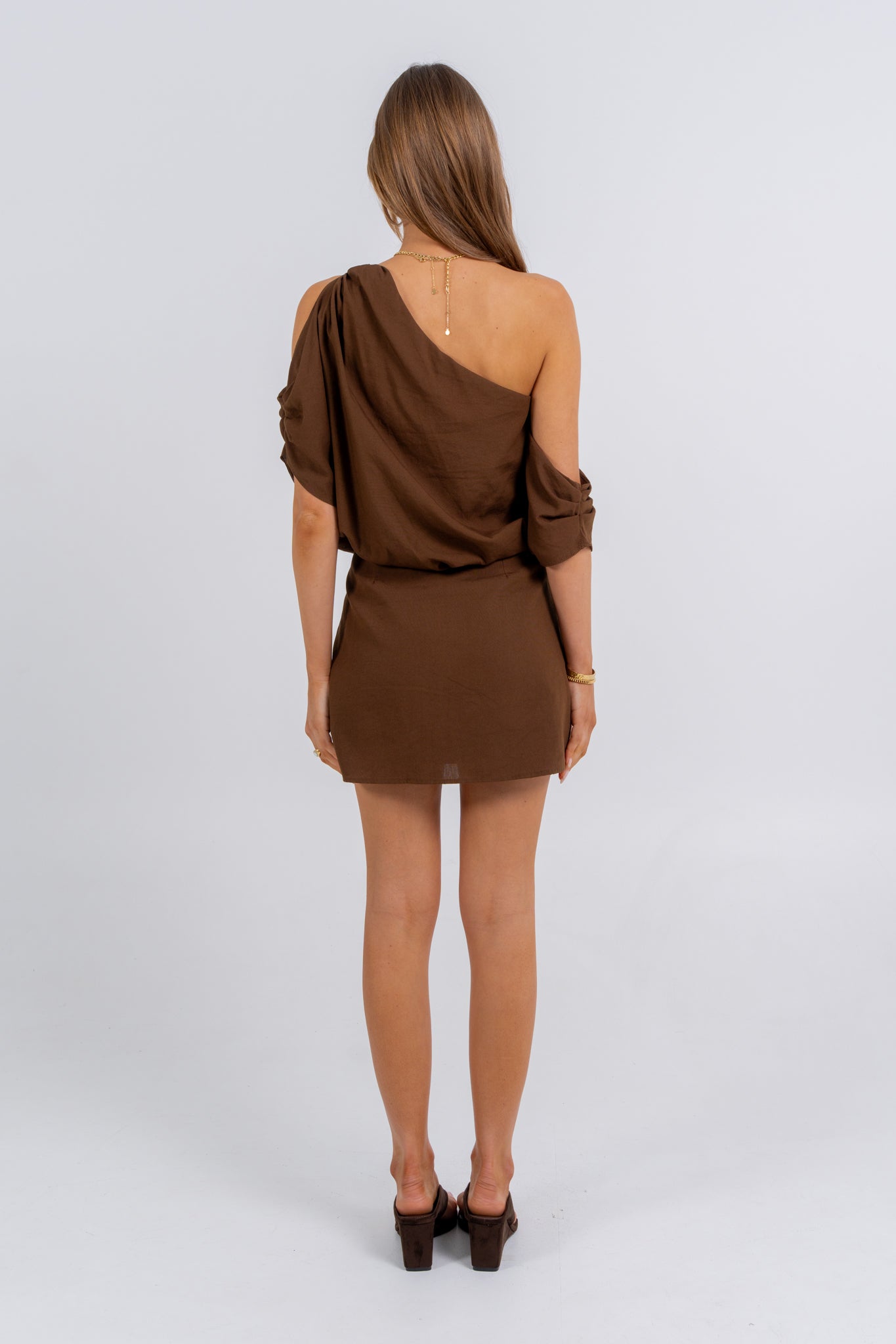 Hollie Dress Chocolate