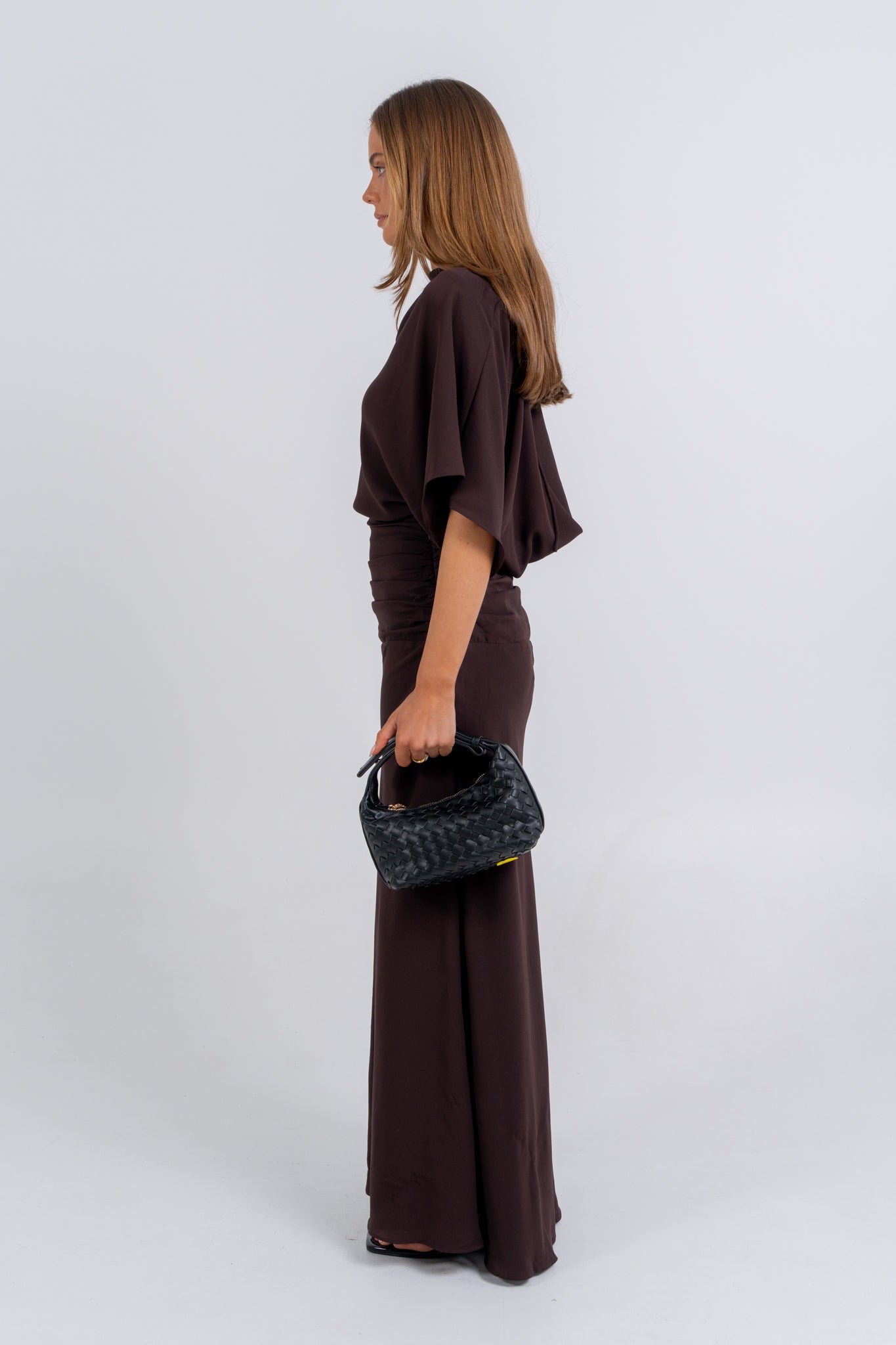 Kitta Maxi Dress Chocolate