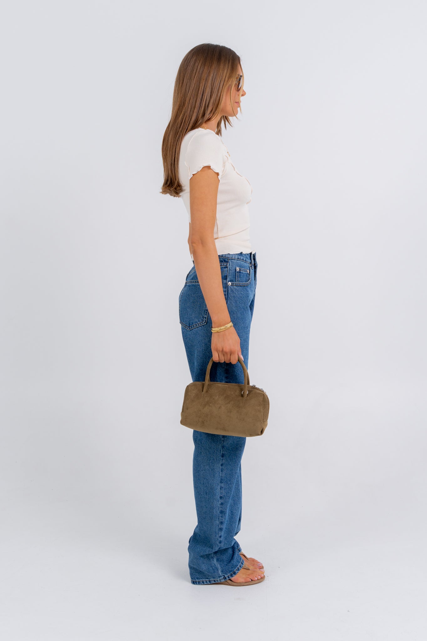 Whitney Top Ivory