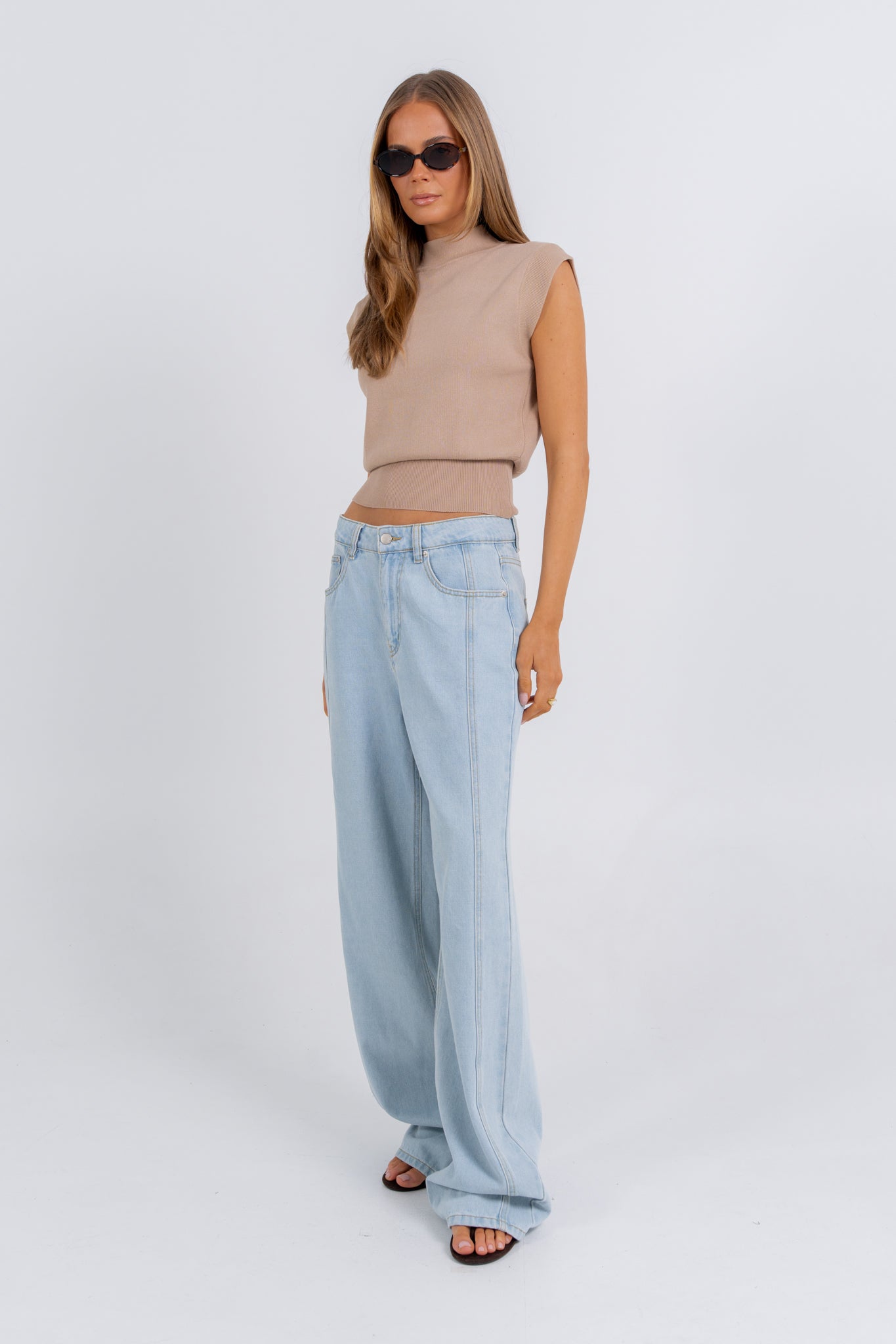 Zeyla Top Taupe