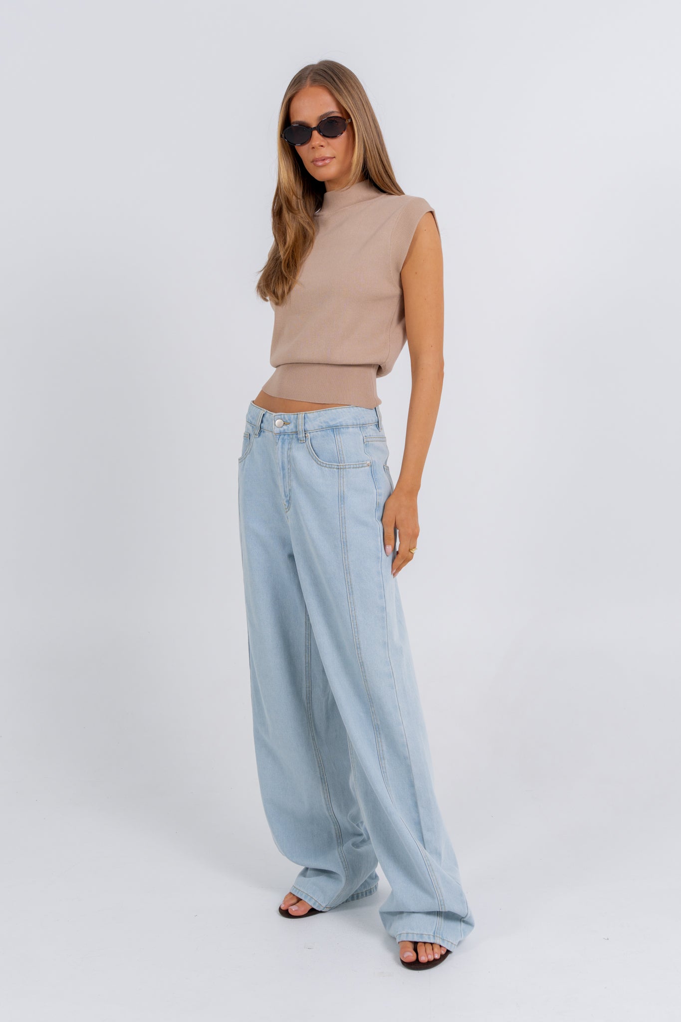Zeyla Top Taupe