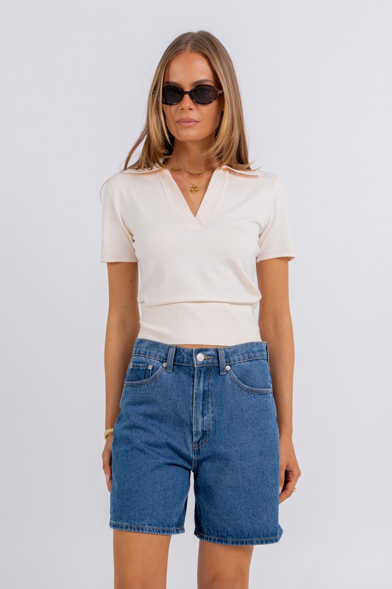 Wednesday Top Cream